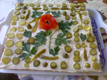 Torta fria de frango