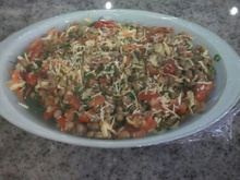Salada de feijão verde