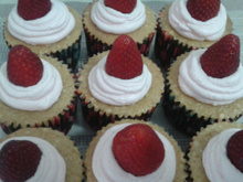 Cupcake de morango