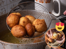 O segredo do bolinho de chuva perfeito está nesse passo com o óleo no preparo