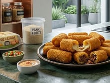 O melhor croquete de carne seca que eu já comi na vida: receita fácil de fazer para não pedir delivery no final de semana!