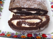 Rocambole mousse de chocolate