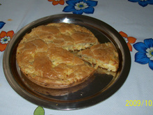Torta para o lanche (Frango com catupiry)