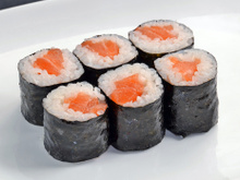 Hossomaki de salmão