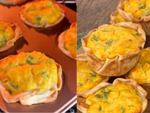 Tortinha de abóbora e milho é o lanche perfeito e saudável para o seu final de semana