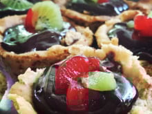 Tortinhas de chocolate veganas (sem lactose)