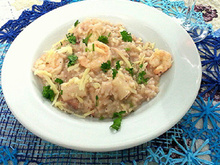 Risoto de frutos do mar