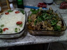 Frango caipira ao molho