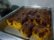 Bolo de Cenoura - Molhadinho