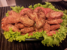 Frango frito crocante