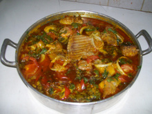Moqueca de arraia baiana