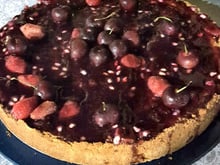 Cheesecake de frutas vermelhas