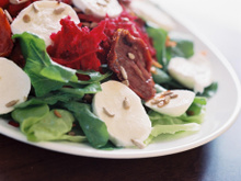 Salada de sementes de girassol - família burger