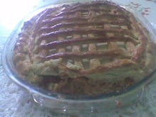 Empadão de palmito com frango