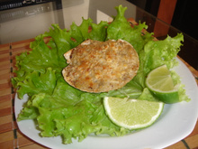 Casquinha de berinjela