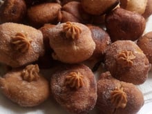 O melhor bolinho de chuva, macio e sequinho