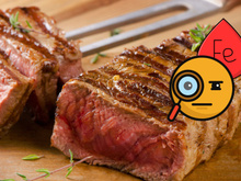 Quanto mais sangue tem no alimento, mais ferro vai ter