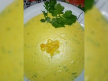 Creme de milho verde