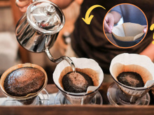 Faça isso com o filtro de papel e seu café vai ficar muito mais saboroso