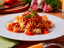 Fusilli à bolonhesa
