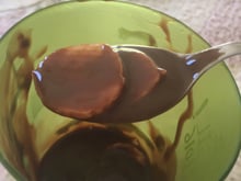 Banana achocolatada rápida e fácil