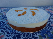 Torta gelada de frutas