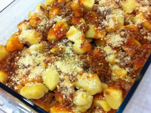 Nhoque de mandioquinha (batata salsa em algumas regiões)