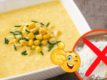 Creme de milho rápido e fácil de fazer e SEM FARINHA e SEM MAISENA: você escolhe se deixa pedacinhos ou se faz bem liso
