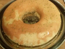 Bolo de limão bem molhadinho