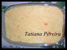 Bolo de batata com sobras de frango assado