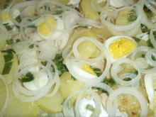 Filé de merluza à Gomes de Sá