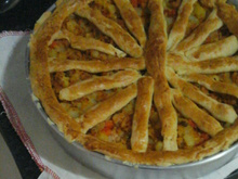 Massa podre para torta