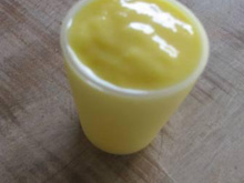 Sorvete expresso de frutas