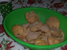 Bolinho de chuva assado
