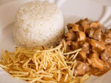 Estrogonofe de carne