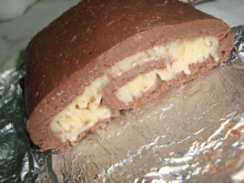 Rocambole de coco