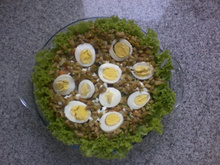 Salada VIP de camarão