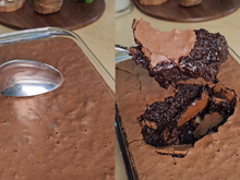 A internet está obcecada por esse brownie pudding: o TudoGostoso fez a receita viral para ver se ela vale a pena