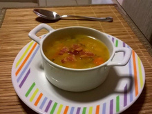 Sopa de mandioca bem fácil