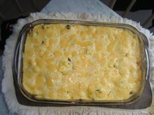 Torta de milho recheada