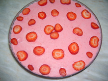 Sobremesa de morango