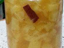 Compotas: abacaxi / pêra / manga