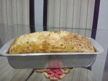 Pão recheado - super fácil