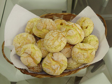 Broa de Fubá de Canjica (tipicamente mineira)