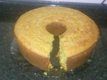 Bolo de milho fofinho e molhadinho