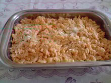 Macarrão aos três queijos