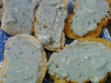Patê de gorgonzola