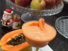 Creme de mamão light