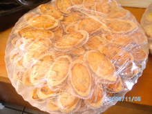 Barquete de kani-kama ao creme