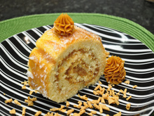 Rocambole diet com farinha de rosca